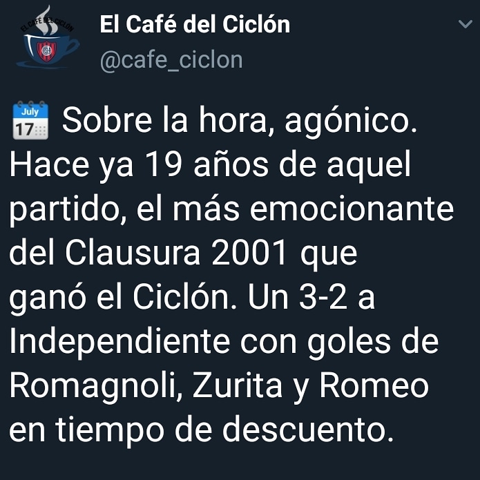 inolvidable triunfo