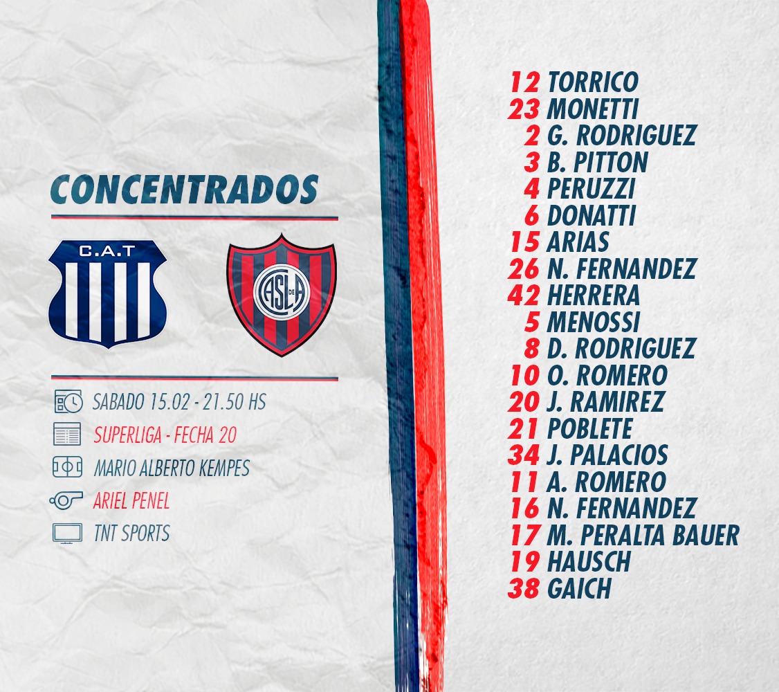 lista concentrados